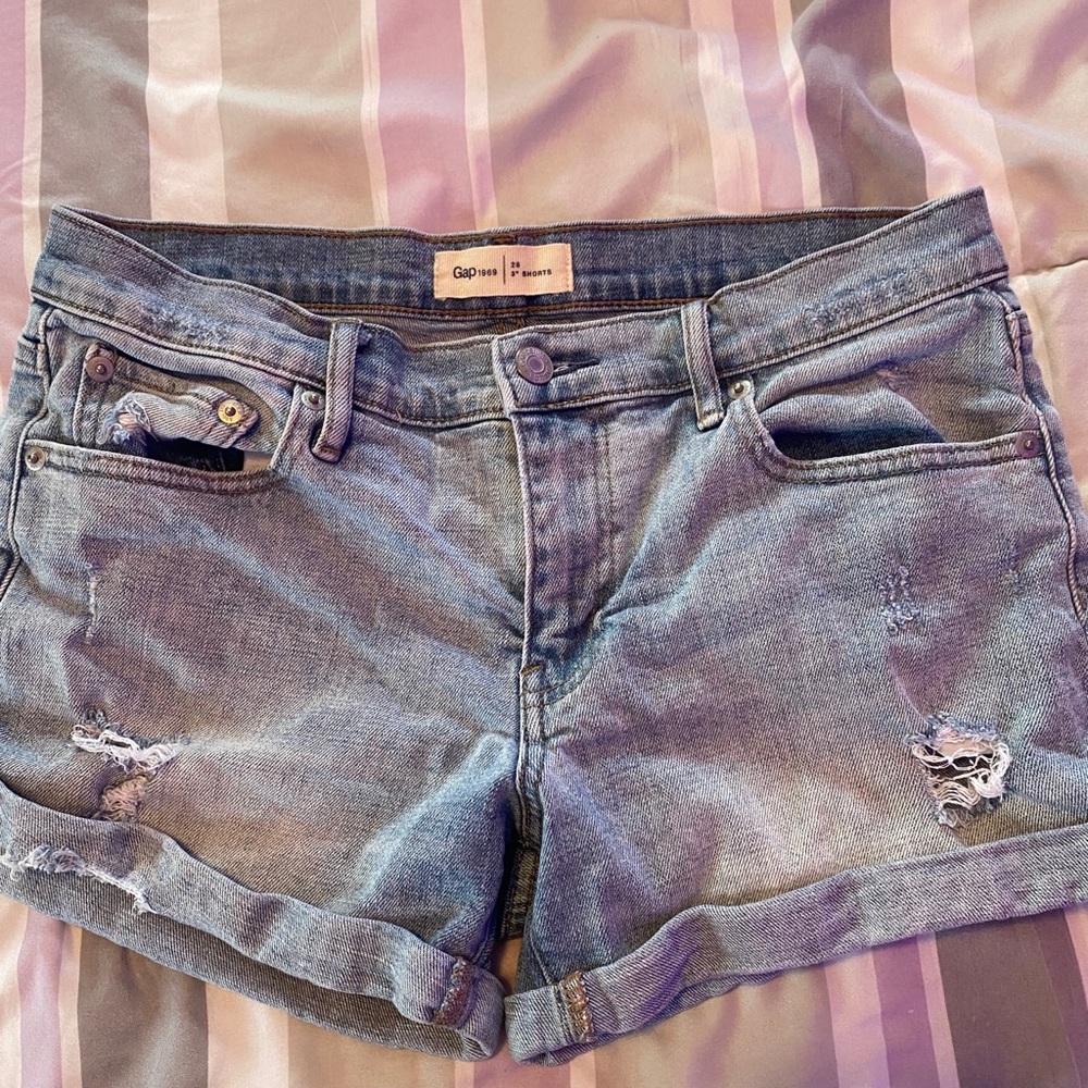 Gap jean shorts!